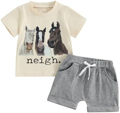 Farmer Life Toddler Boy Summer Outfit