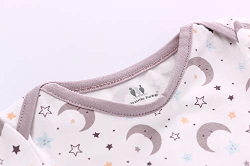 Miracle Baby Newborn Nightgown Set with Hat 3 Pack