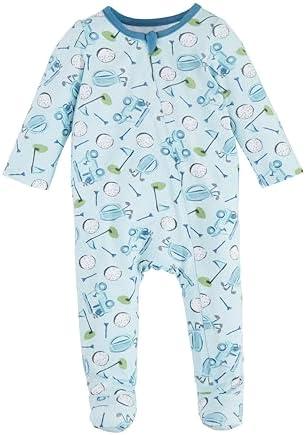Mud Pie Baby Boys Knit Golf Sleeper