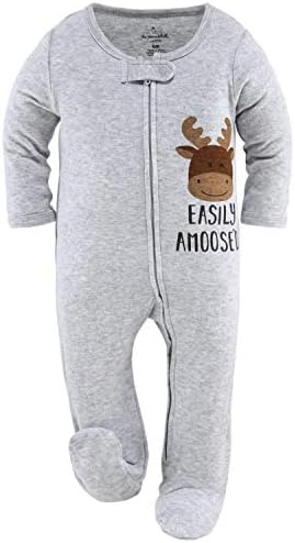 The Peanutshell Footed Baby Sleepers
