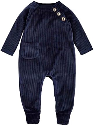Mud Pie Cuddly Baby Boy Velour Sleeper
