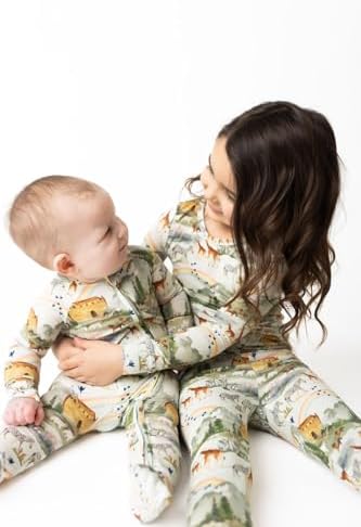 Tiny Revival Soft Hypoallergenic Baby Pajamas