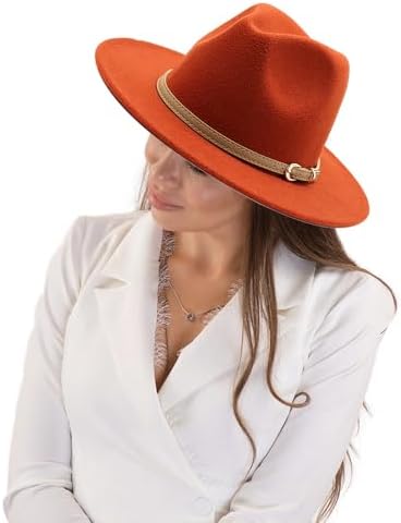 Classic Wide Brim Fedora Toddler Boy Hat