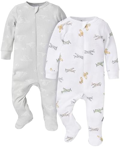 Thermal Footed Sleep N Play 2_pack