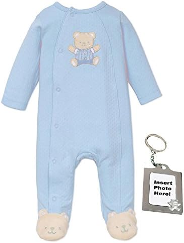 Little Me Cute Bear Newborn Pajamas for Boys - Soft Safe Sleepwear