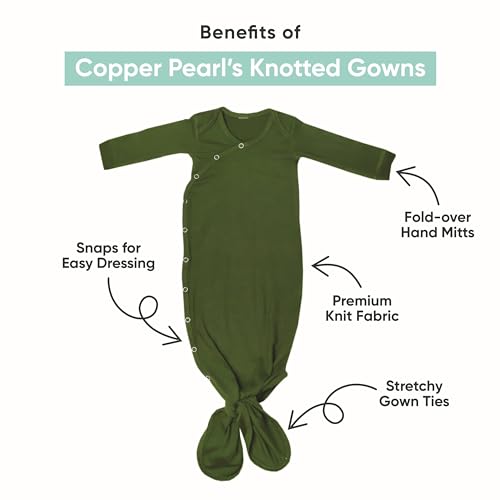 Copper Pearl Baby Gown