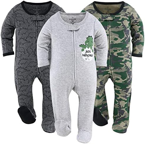 Peanutshell Footed Baby Sleepers for Boys