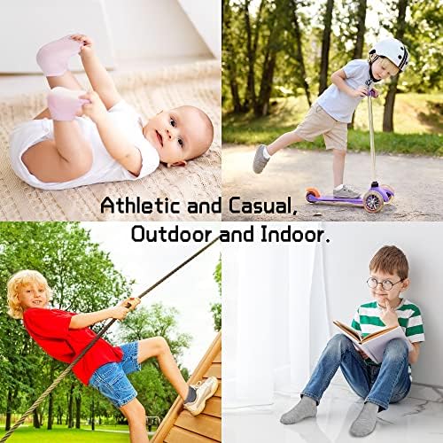 SPTRAMLE Kids Socks 25 Pairs Toddler Soft Breathable