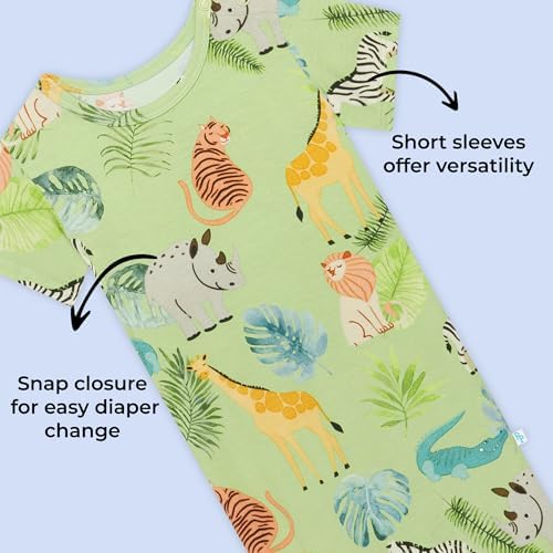 Posh Peanut Baby Romper with Snap Closure
