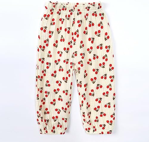 EISHOW Summer Cartoon Printing Elastic Pants Trousers for Boy