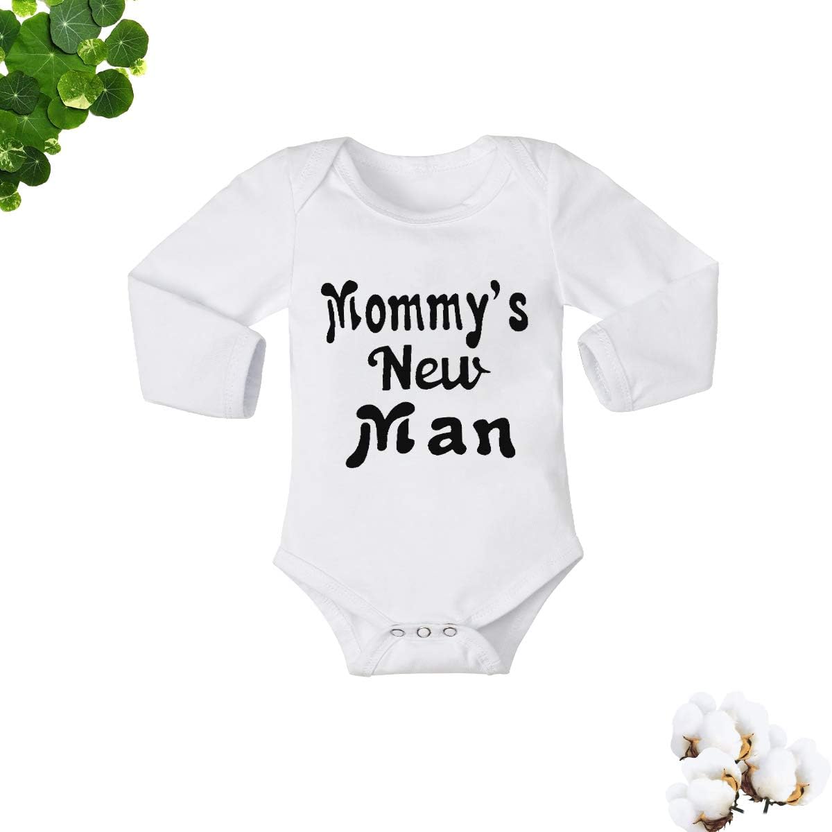 Newborn Baby Boy Letter Print 3-in-1 Set