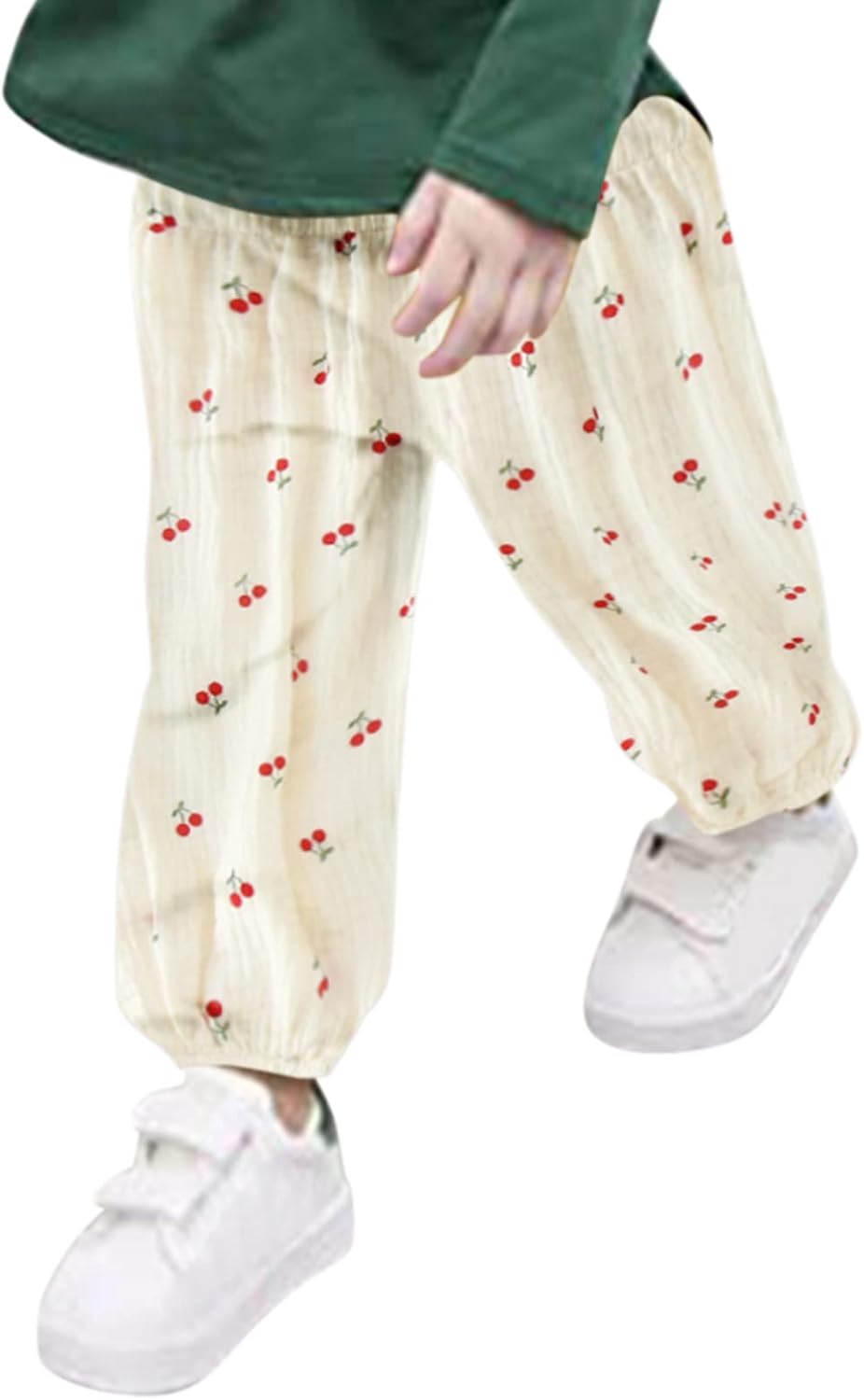 Generic Childs Linen Elastic Harem Pants for Boys