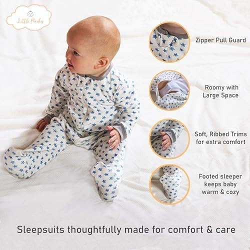 Stunning 4-Piece Baby Sleepwear Set for Boys
