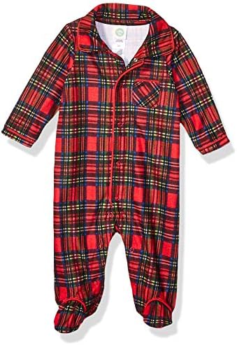 Little Me Baby-Boys Xmas Plaid Pajama Sets