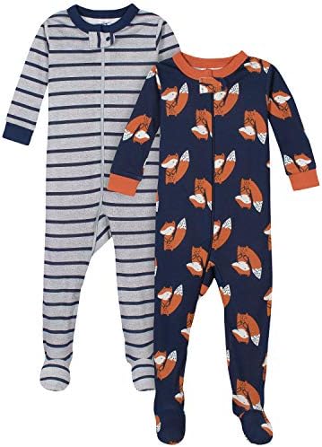 Gerber 2-Pack Footed Pajamas for Babies