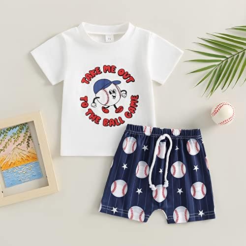 Rtnnsbbfcm Newborn Boy Summer Outfit 2Pcs