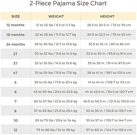 Burts Bees Baby Pajama Set for 12-Months