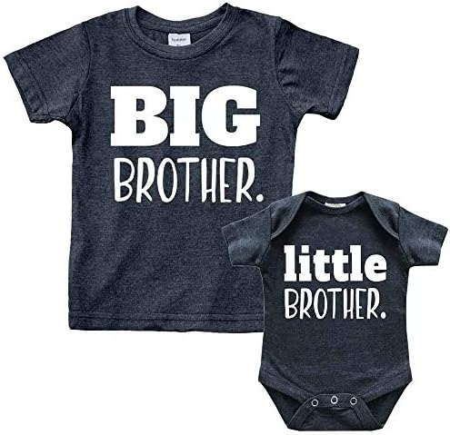 Big Brother Little Brother Matching Outfits - Sibling Gifts for Kids