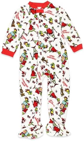 Dr Seusss Grinchy Christmas Pajamas for Babies