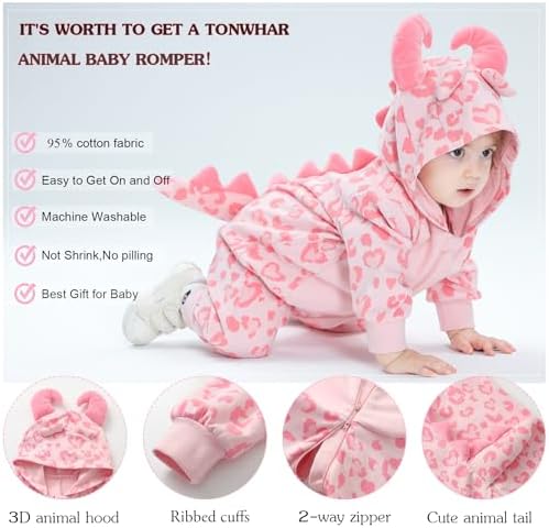 Toddlers Kids Animal Romper