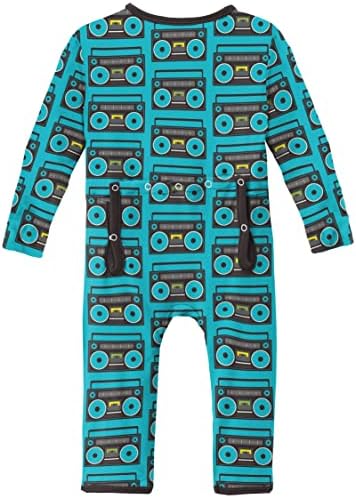 KicKee Print Coverall with Zipper