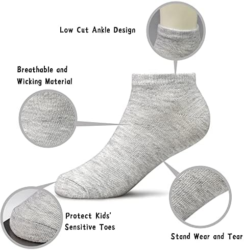 SPTRAMLE Kids Socks 25 Pairs Toddler Soft Breathable