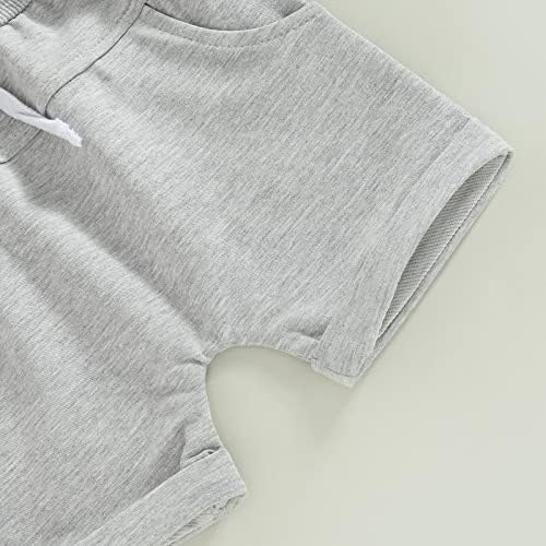 TheFound Little Dude Pullover T-shirt Shorts Set
