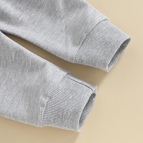 Fall Toddler Boys Set with Letter Print