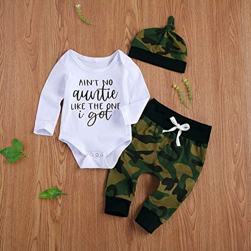 Boys Cute romper and pants set with letter print design