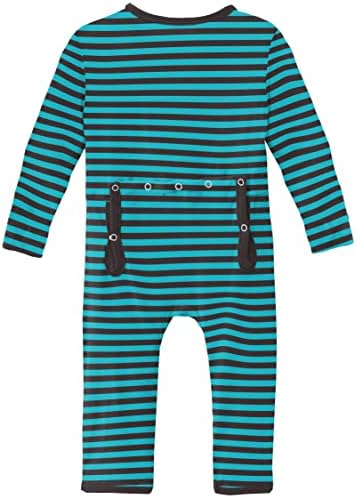 KicKee Print Coveralls with Zipper