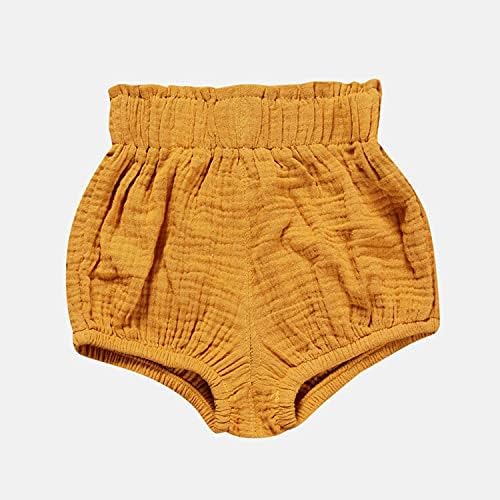 5-Piece Cute Baby Stripe Linen Blend Shorts