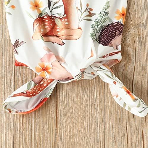AMAWMW Newborn Baby Cartoon Gown woodland Animal Nightgown