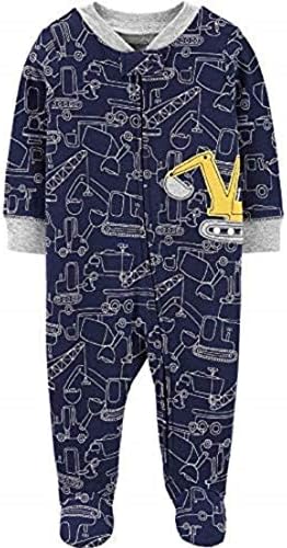 Carters 1-Piece Construction Blanket Sleepers Navy
