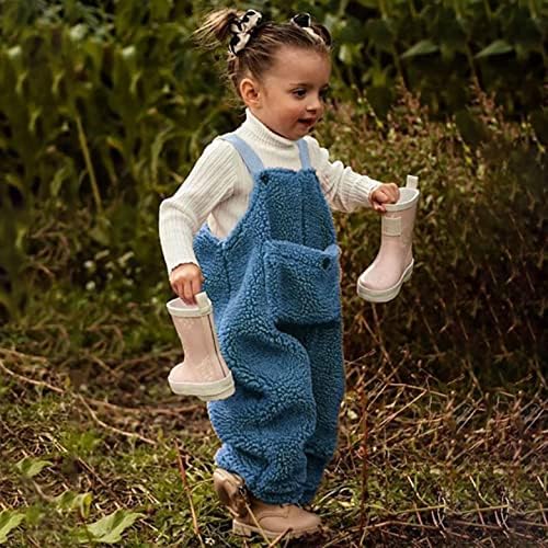 Comfortable Solid Winter Romper for Toddler Boys and Girls