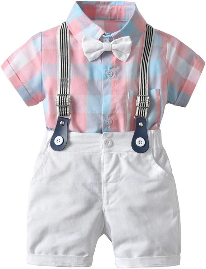Boarnseorl Gentleman Outfits Baby Boys Set 3M to 3Yr