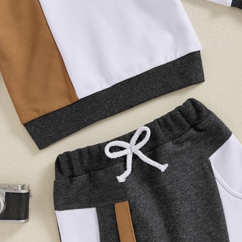 Toddler Boys Fall Essentials - Soft Cotton Sweatsuit Set
