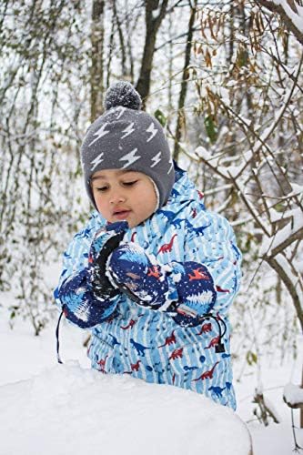 Winter Warmers - Waterproof Mittens for Kids - Soft Cozy for Boys