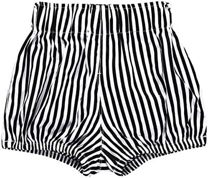 5-Piece Cute Baby Stripe Linen Blend Shorts