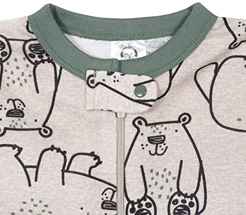 Gerber Baby Boys 4-Pack Footed Pajamas