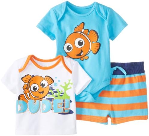 Set of 3 - Disney Baby Newborn Nemos 3-Piece Set