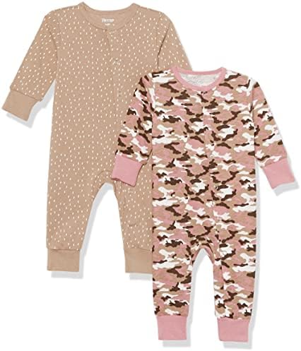 Hanes Baby Sleep N Play Ultimate Flexy Knit Pajamas 2 Pack