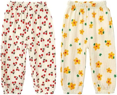 EISHOW Summer Cartoon Printing Elastic Pants Trousers for Boy