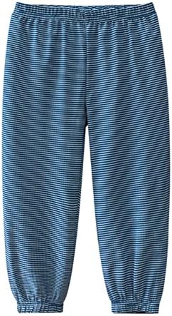 Perfect Fit Toddler Cotton joggers with stripes and elastic waist