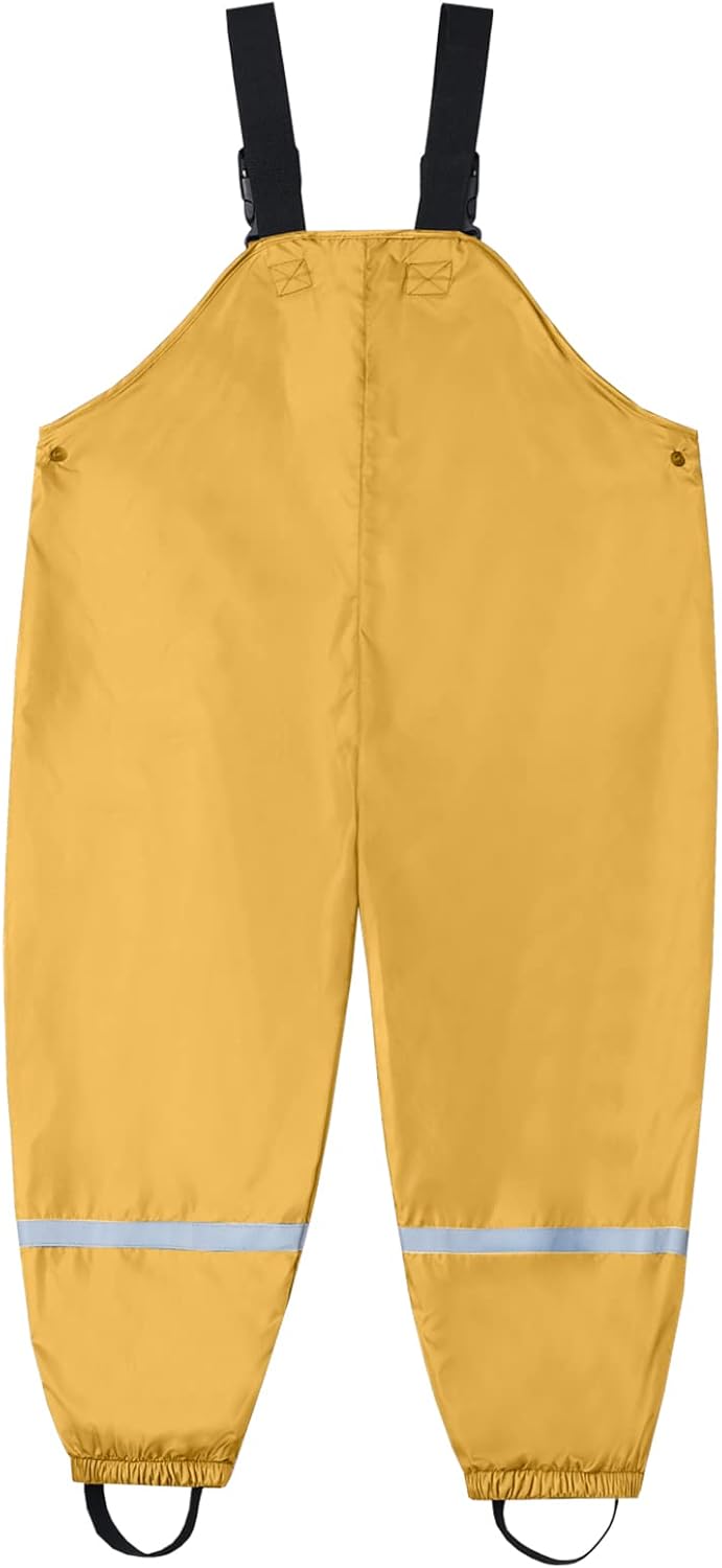 Waterproof dedla rain pants for kids 2-11 years