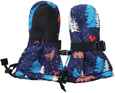 Winter Warmers - Waterproof Mittens for Kids - Soft Cozy for Boys