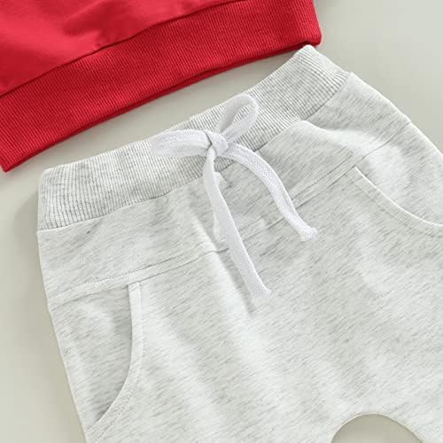 Valentines Day Toddler Boy Outfit Set