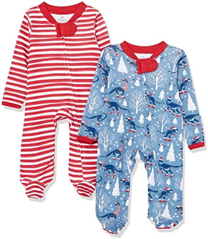 Comfortable Pajamas for Babies Holiday Sleep Play Set
