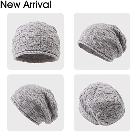 Zsedrut 3-Piece Cotton Baby Beanie Autumn Newborn Toddler Hat