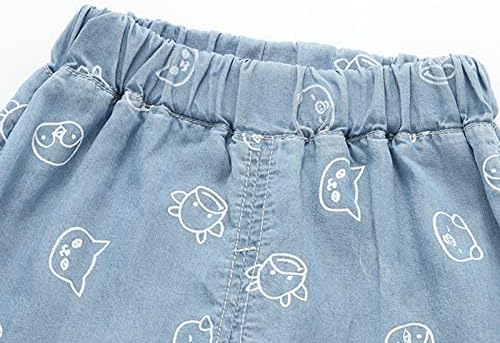 Cute Cartoon Animal Print Unisex toddler and kids elastic waist pants