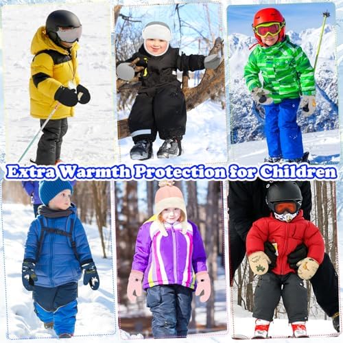 Sarfel Toddler Gloves - Waterproof Winter Mittens for Kids